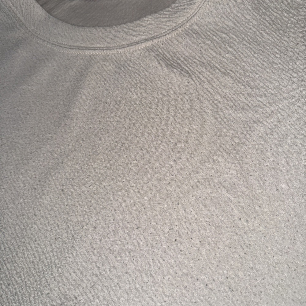 Prana Sweatshirt‎ Womens Small Cream Pullover Sunrise Crewneck Pocket Textured - Picture 6 of 11